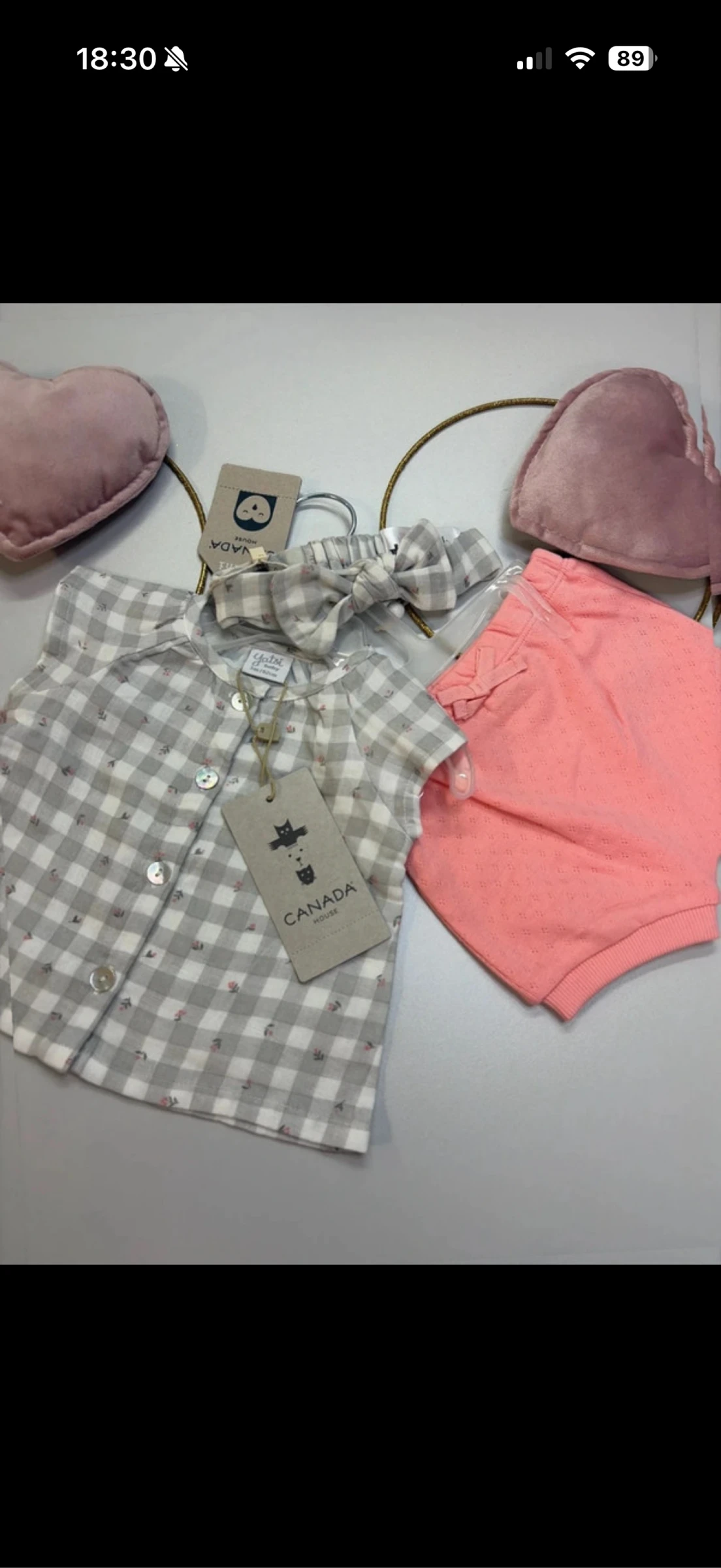 Ensemble Bébé fille - Neuf - canada house - taille 3 mois